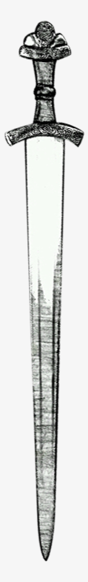 10th C, Viking Sword - Sword Sketch Png #1236994