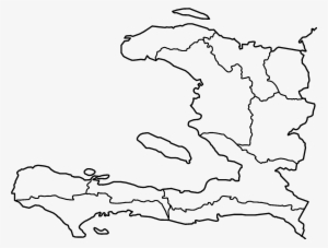 Haiti Departments Blank - Map Of Haiti Png #1237051