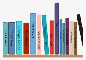 Shelf Clipart Blank Book - Book Shelves Clip Art #1237234