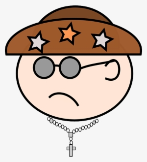 Cowboy, Man, Person, Face, Sad - Chapeu De Cangaceiro Vetor Png #1237346