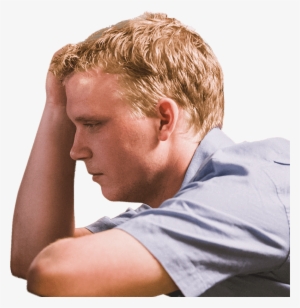 When You Can't Stop - Sad Person Transparent #1237529