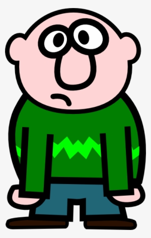 Jpg Stock Crying Man Clipart - Bald Guy Cartoon Png #1237606