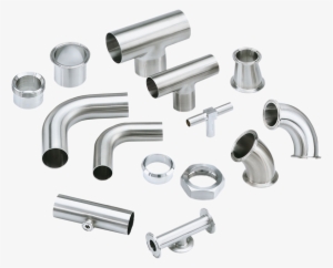 Stainless Steel Railing Accessories - Steel Pipe Fittings Png #1237724