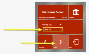 The Radio Button For A New Sql Server Is Selected And - Diagram #1238030