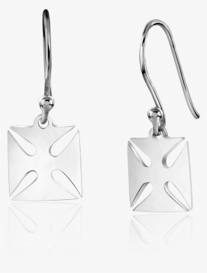 Maltese Cross Earrings - Earring #1238159
