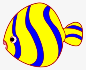 Cute Fish Clipart - Clipart Of Yellow Fish #1238351