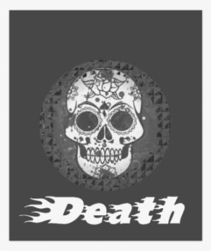 Black And White Skull Poster - Black And White Skull Art Print - Mini #1238495