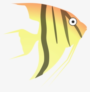 Free Angel Fish Clipart - Cartoon Angel Fish Png #1238709