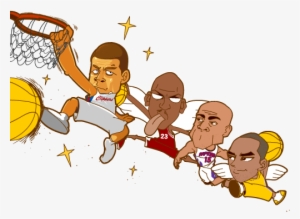 Blake Griffin Is The Dunk King Of Kings - Cartoon #1238994