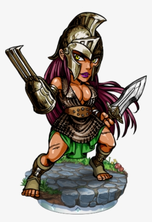 Gladiator Scissor Ii Figure - Blood Battalion Gladiators #1239356