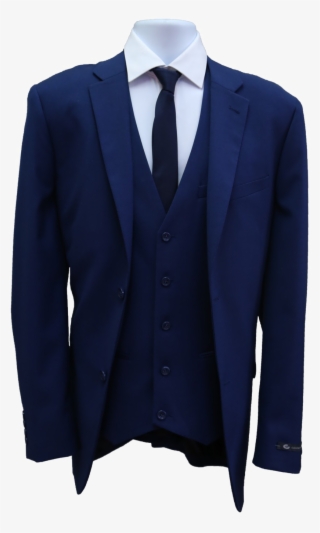 Blue Suit Png Image Background - Blue #1239673