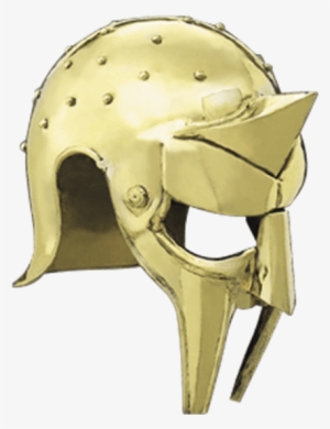 Brass Gladiator Arena Helmet - Helmet #1239886