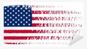 Vinilo Pixerstick Pincelada Bandera De Estados Unidos - American Flag #1240429
