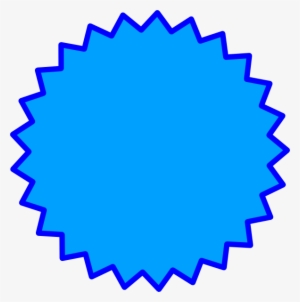 Starburst Graphic Png - Blue Star Burst #1241113