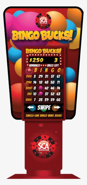 Sca's Bingo Bucks Is Offered As A Digital Kiosk Game - Sca Gaming #1241146
