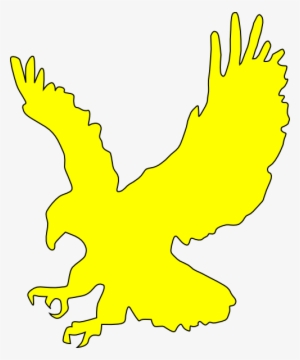 Original Png Clip Art File Yellow Eagle Svg Images #1242145