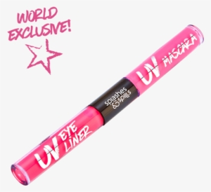2 In 1 Uv Eyeliner & Mascara - Uv 2-i-1 Eyeliner & Mascara, Grøn #1242287