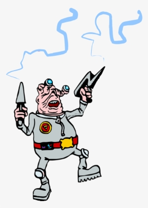 I Found These Classic Free 1998 Clipart Images Of Aliens - Cartoon #1242315