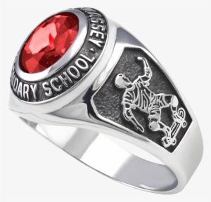 Ring One Sideb Red Stone - Ring Stone Png #1242447