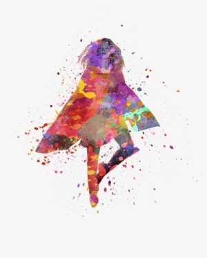 Bleed Area May Not Be Visible - Watercolor Painting #1242471