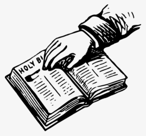 Clipart Bible Transparent Background - Swear On The Bible Clipart #1242833