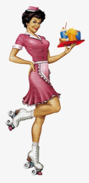 Hop Girl - Waitress Pin Up #1242854