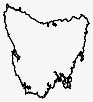 Tasmania Blank Map World Map Outline Of Geography - Blank Map Of Tasmania #1243087