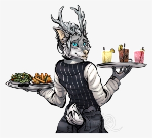 Wolf-deer Waitress - Fur #1243474