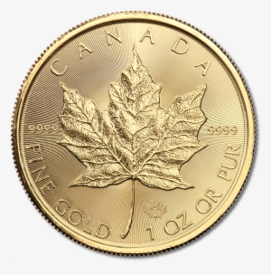 1 Oz Maple Leaf Gold 2017 Reverse - Canadian Gold Maple Leaf #1243783