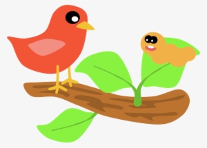 Red Bird Cartoon #1243886