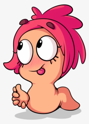 Author Comments - Cartoon Female Worm #1244057