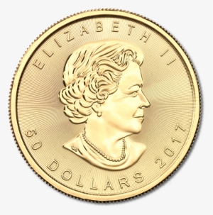 1 Oz Maple Leaf Gold 2017 Obverse - Canadian Gold Maple Leaf #1244322