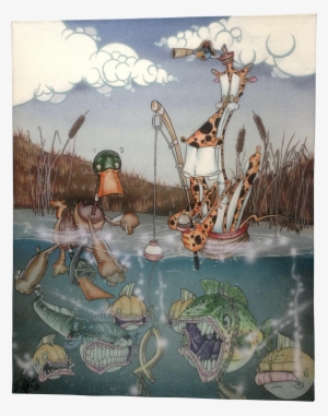 Animation Cartoon Art Acrylic Painting Animal Characters - Acrylic Painting Animation #1244864