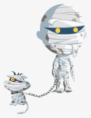 Halloween Mummy Set - Halloween Clipart Transparent Background #1244972