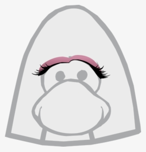 Icy Eyelashes - Club Penguin Optic Headset #1245235