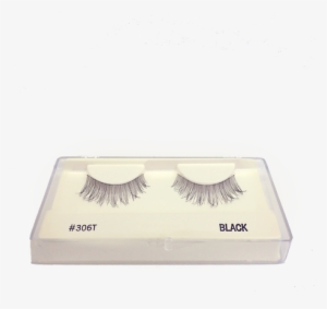 Alcone Company False Eyelashes, 306t, Black - Eyelash Extensions #1245313
