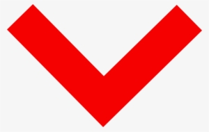 Red Down Arrow Png #1245598