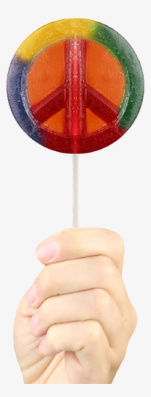 Gummy Peace Sign On A Stick For Fresh Candy And Great - Peace Sign Gummies #1245654