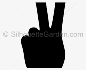 Peace Symbol Clipart Silhouette - Sign #1245797 Peace Symbol Clipart Silhouette - Sign #1245797