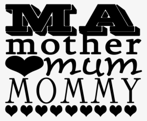 Bubble Letter Happy Mother's Day #1245802