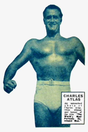 Weirdtalesv36n1pg131 Charles Atlas - Transparent Png Png Weird #1245962