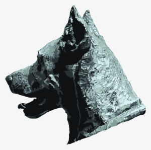 Dog Dog Statue Bust - Statue #1246067