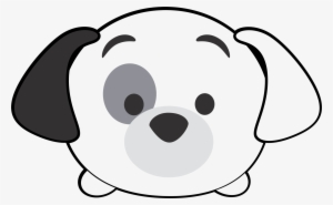 Sad Clipart Dalmatian - Tsum Tsum Dog #1246199
