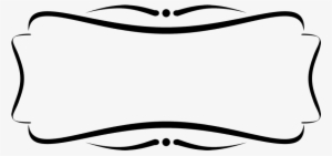 Decorative Badge Rectangle Rubber Stamp #1246555