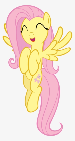 My Little Pony Clipart White Background - My Little Pony Fluttershy Flying #1246863