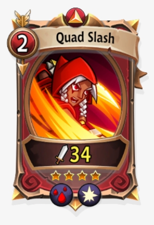 Quad Slash - Super Rares Battlehand Hewkeye #1247183