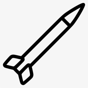 Missile Comments - Missile Clip Art Black And White #1247240