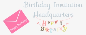 Birthday Invitation Headquarters #1247260