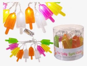 String Of Ice Lolly Lights - Guirnaldas Luces De Helados #1247642