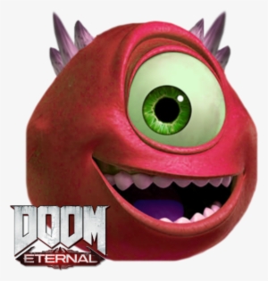 Found Some Leaked Doom Eternal Concept Art On Bethesda's - Monsters Inc. Mike Wazowski Happy Meal Toy - Mcdonald #1248194